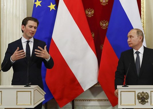 Putin Vows to Liberalize Russia’s Business Climate at Austria Meeting