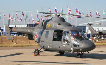 Russia Plans to Supply Ansat Helicopters to China