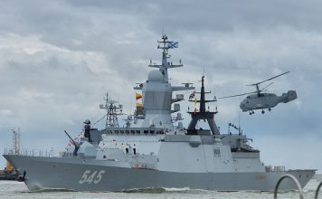 Russia’s Corvette Stoikiy Arrives at Port Sudan