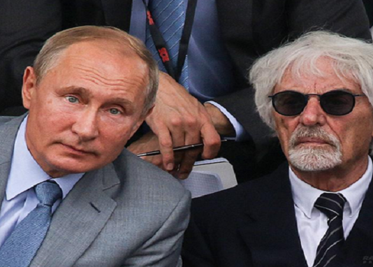 Former F1 Executive Bernie Ecclestone Called Russian President Vladimir Putin “a Formidable Leader”